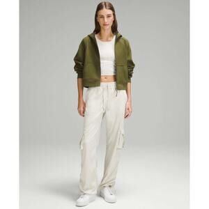 Lululemon Dance Studio Relaxed Fit Mid Rise Cargo Pant Bone W5GILS M